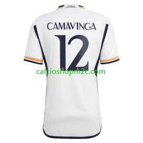 Real Madrid Camavinga 12 Maglia Prima 2023/2024 Manica Corta